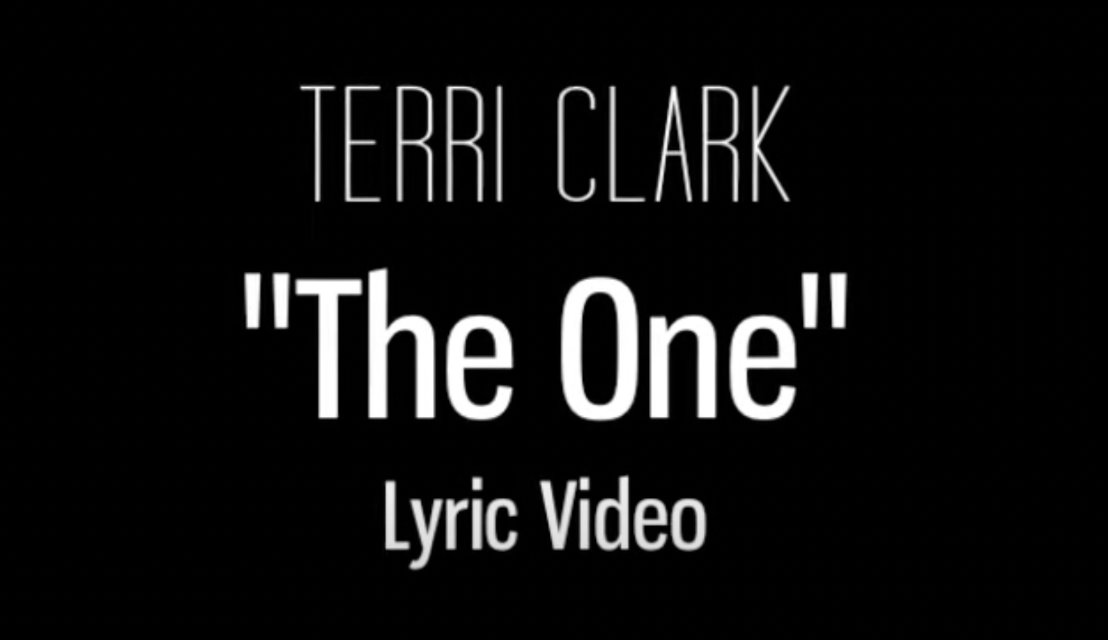 Terri Clark - The Highway (Official Video)